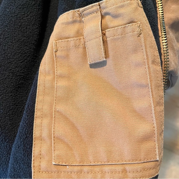 Berne Men’s Duck Canvas Lined Full Zip Detroit Style Jacket Size Medium - Picture 8 of 15